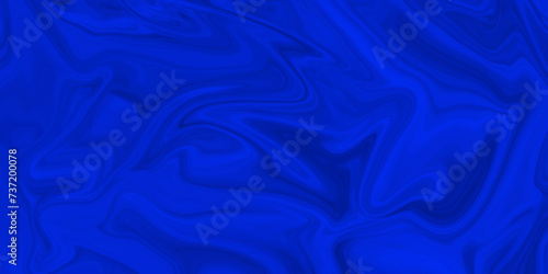 Abstract blue color liquid marble surfaces background design. ink backdrop with wavy pattern. modern background design with luxury cloth or liquid wave or wavy folds of grunge silk texture.