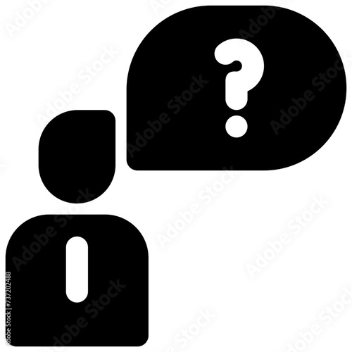 help vector glyph icon