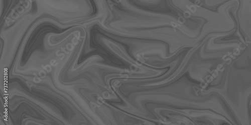 Abstract black and gray color liquid marble surfaces background design. ink backdrop with wavy pattern. modern background design with luxury cloth or liquid wave or wavy folds of grunge silk texture.