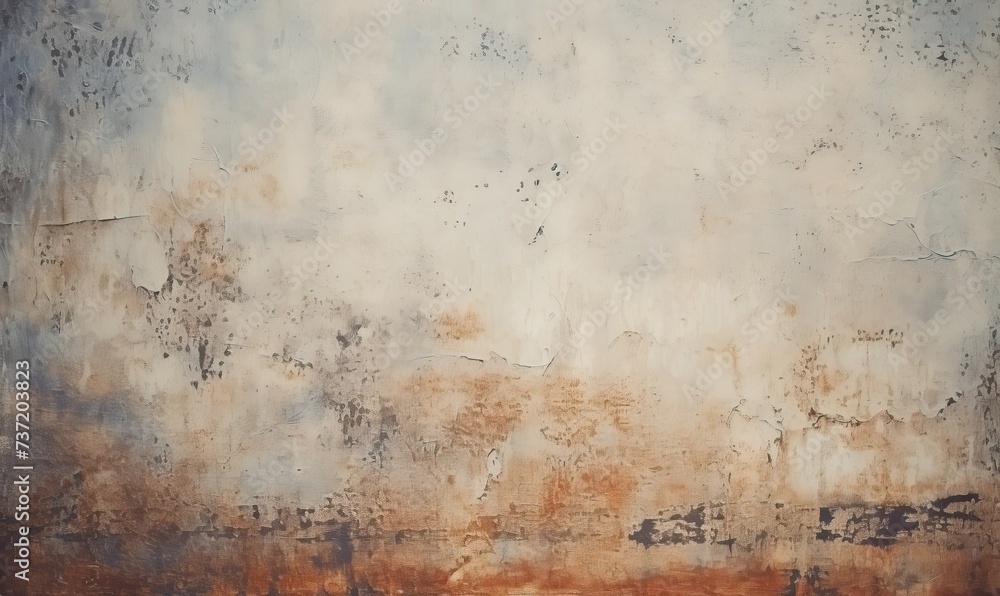 A Serene Blend of Earthy Tones and Subtle Brushstrokes
