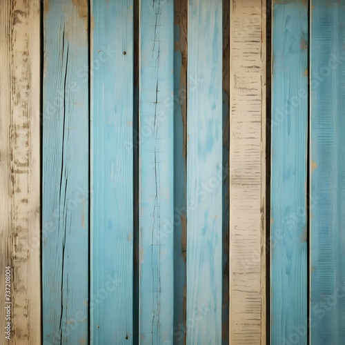 Abstract light blue wooden texture background, Ai Generated