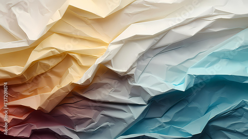 Wallpaper Mural Crumpled paper texture paper background Torontodigital.ca