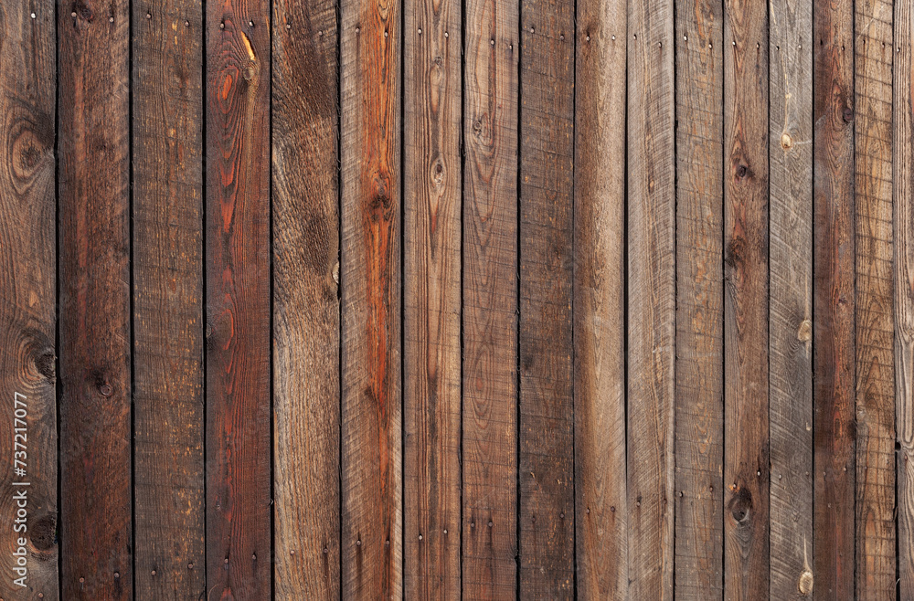 Brown wooden plank background Brown wooden plank background