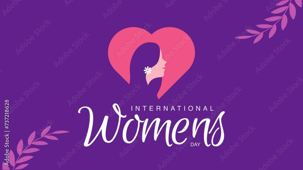 Motion design for celebrating International Women's Day with Inspire Inclusion theme Motion design for celebrating International Women's Day with Inspire Inclusion theme