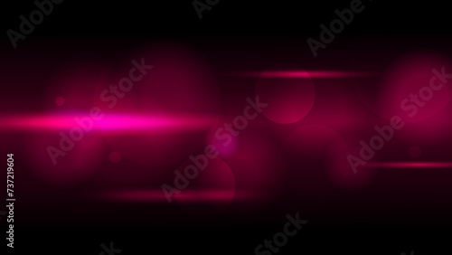 Blurry Bokeh Pink Haze with Speed Lines effect, on dark atmosphere Background