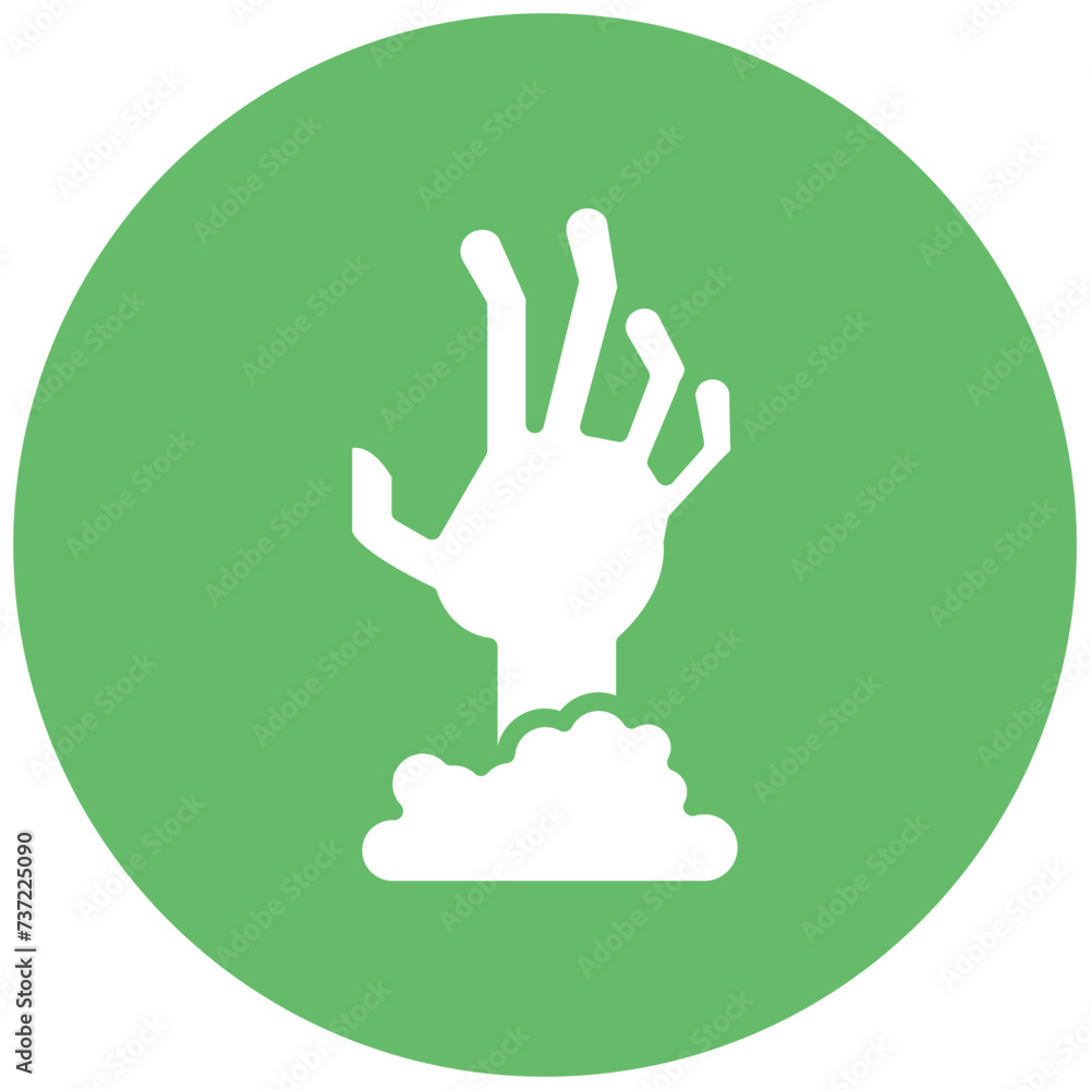 Obraz premium Scary Hand Icon