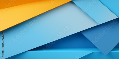 abstract background with place for text Blue yellow modern card dynamic background