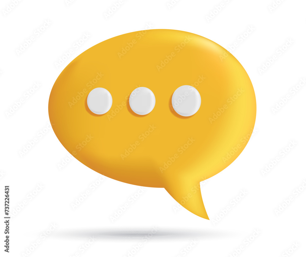 Speech Bubbles Symbol for Chat. Social Media Icon. Comments Mention or User Chat. Cartoon Minimal Style. Trendy 3D Vector Realistic Illustration. Speech Bubbles Symbol for Chat. Social Media Icon. Comments Mention or User Chat. Cartoon Minimal Style. Trendy 3D Vector Realistic Illustration.