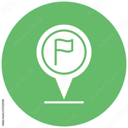Arrived Destination Icon