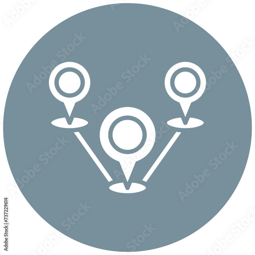 Multiple Destinations Icon