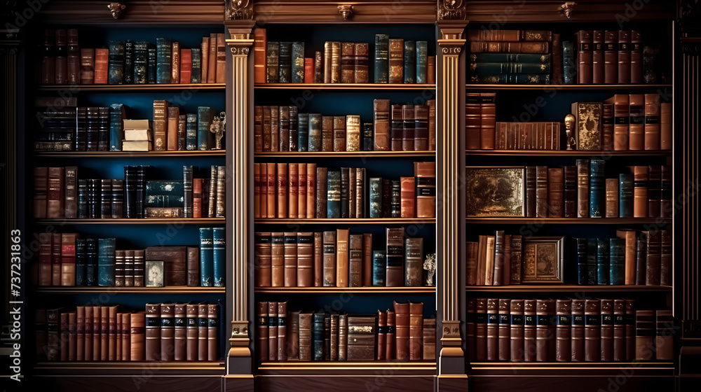 Books background, can be used to depict education, knowledge, learning or library themes Books background, can be used to depict education, knowledge, learning or library themes
