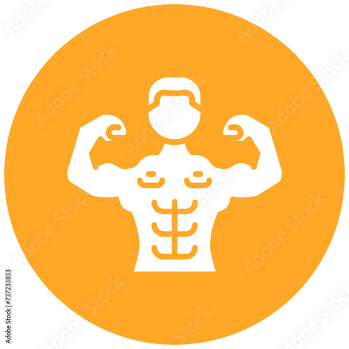 Full Body Muscle Icon