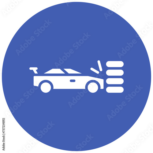 Race Accident Icon