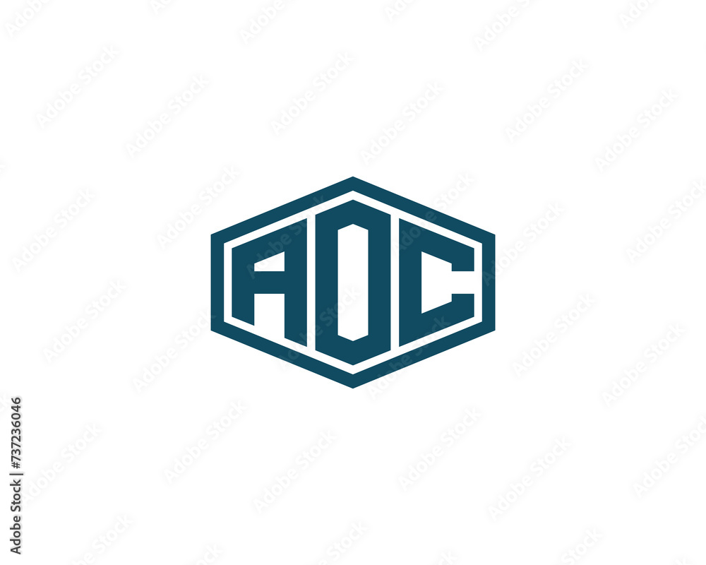 AOC Logo design vector template AOC Logo design vector template