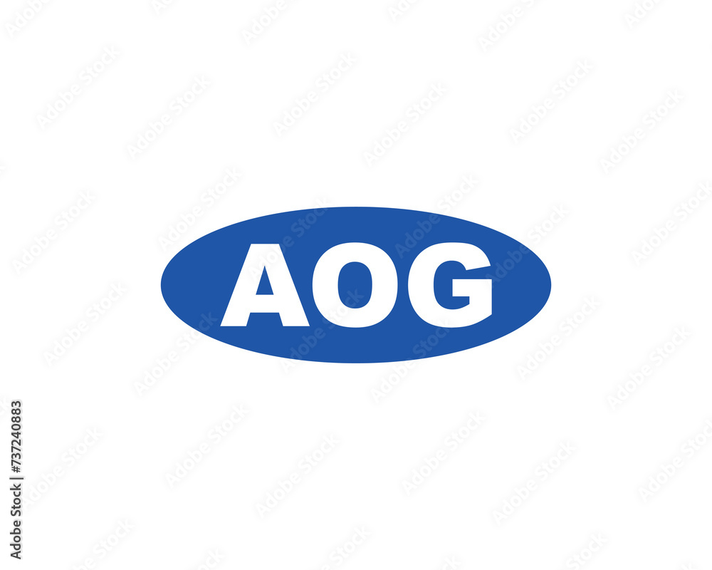 AOG logo design vector template AOG logo design vector template