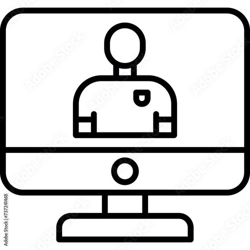 Online Interview Icon