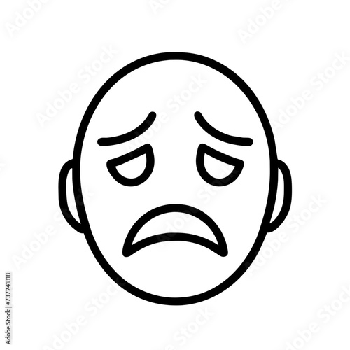 Sad face, face sad, sad, face, sad facial expression, sad facial expression, conveying emotions of melancholy and sorrow.