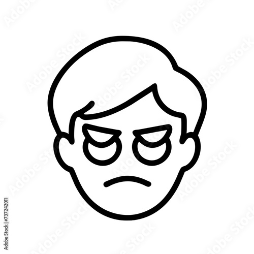 Sad face, face sad, sad, face, sad facial expression, sad facial expression, conveying emotions of melancholy and sorrow.