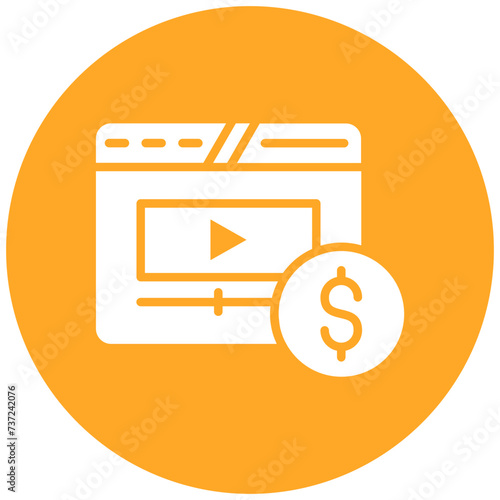Video Monetization Icon