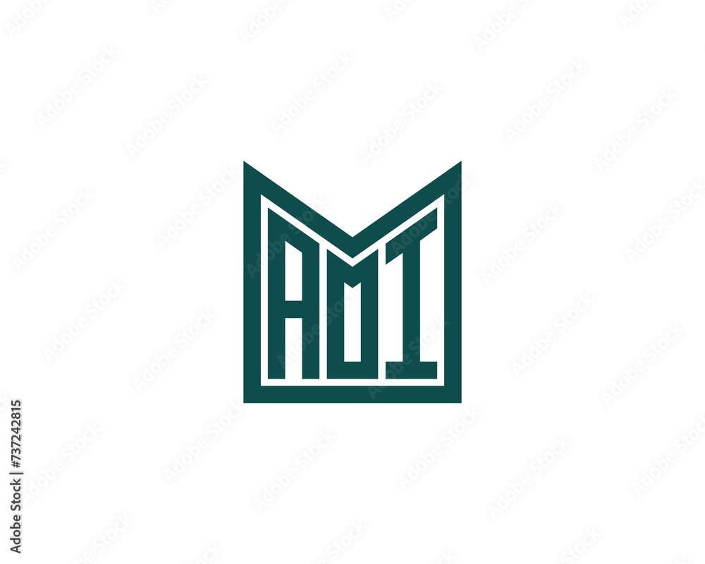 AOI Logo design vector template AOI Logo design vector template