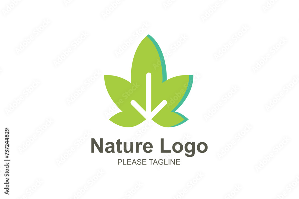 Nature Logo Based Abstract Creative Geometric Nature Logo Based Abstract Creative Geometric