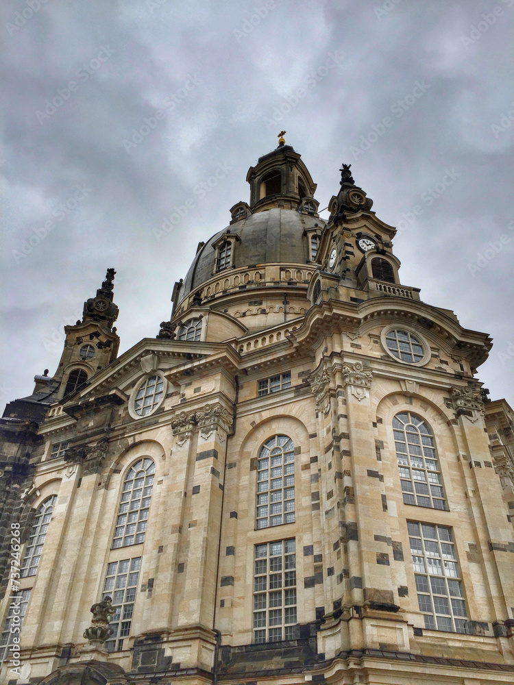 Scenic view of Frauenkirche in Dresden, Germany