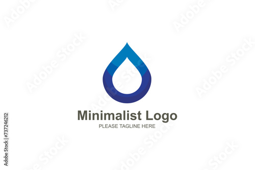 Minimalist logo for company