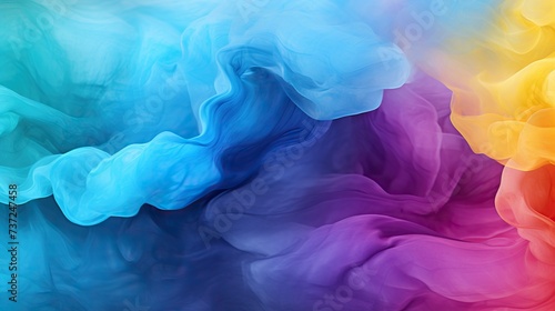 a colorful background with smoke in various colors