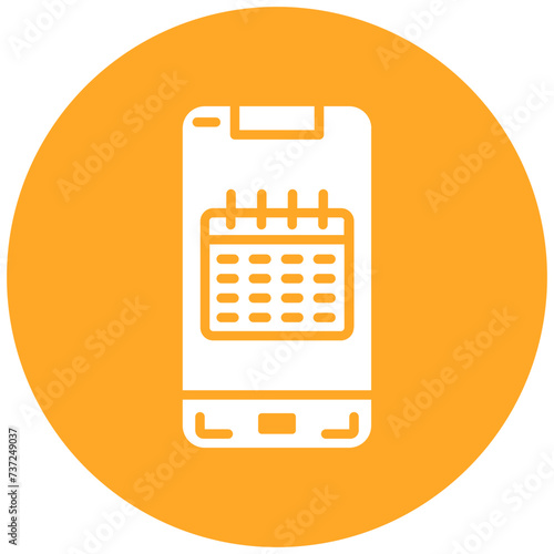 Mobile Calendar Icon