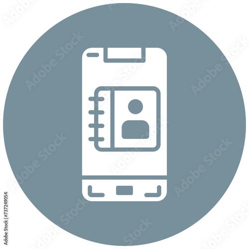 Mobile Contacts Icon