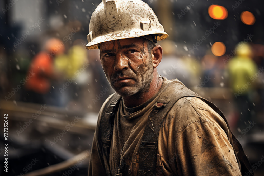 Fototapeta premium dedication and hard work of a