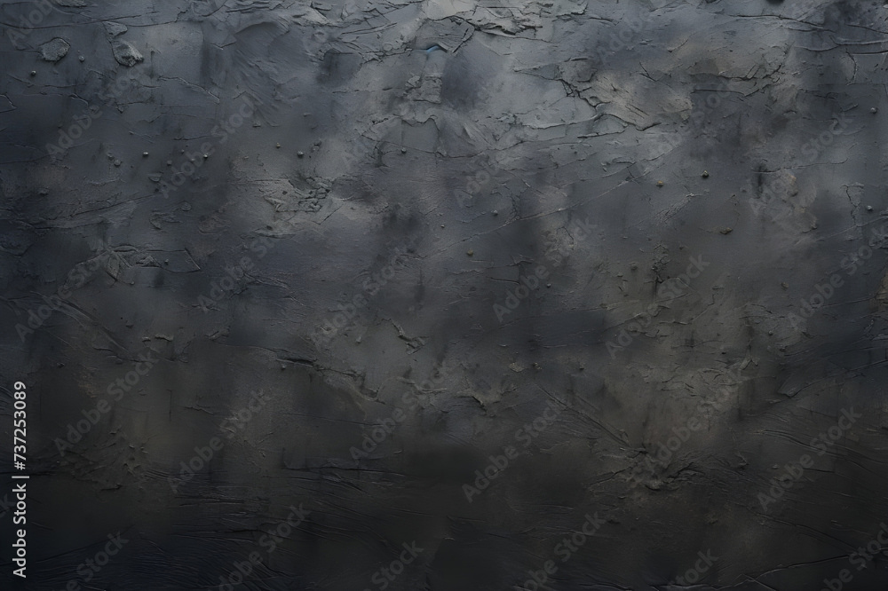 Black Grunge texture background - Ai generated