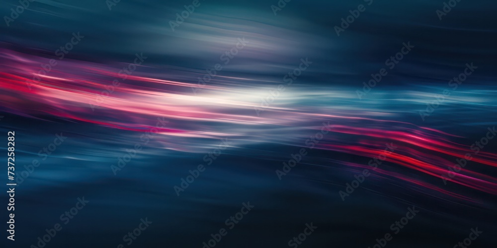 Blurred motion abstract with red and dark blue shades.