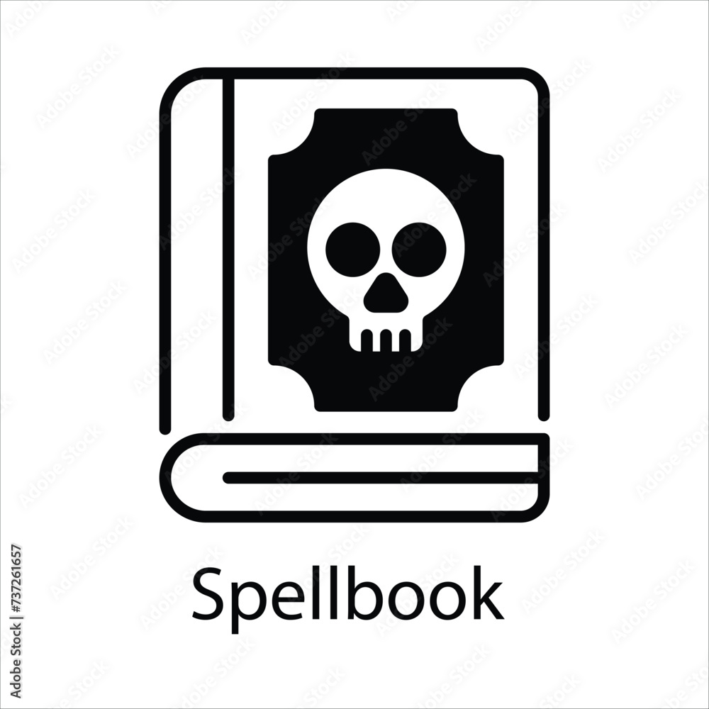 Spellbook Icons vector, website, booking sites and mobile apps. Graphic contour logo for offers, commerce, ui ux and other design needs. Vector isolated stock illustration Spellbook Icons vector, website, booking sites and mobile apps. Graphic contour logo for offers, commerce, ui ux and other design needs. Vector isolated stock illustration