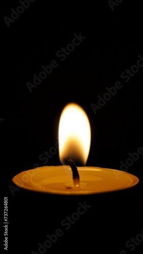 candle in the dark