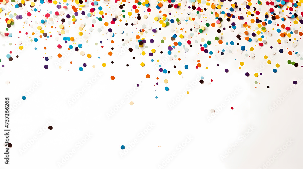 Confetti falling on festive background, confetti background Confetti falling on festive background, confetti background