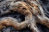A close-up of a weathered and gnarled tree trunk, symbolizing resilience in old age