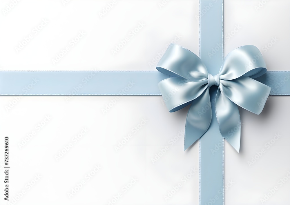 bow isolated on white background generative ai bow isolated on white background generative ai