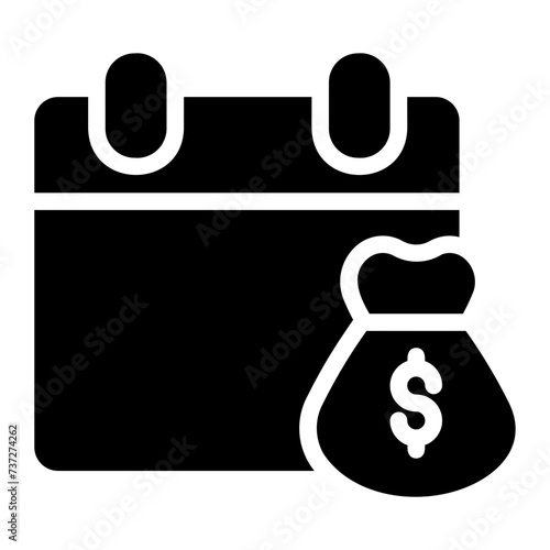payday glyph icon