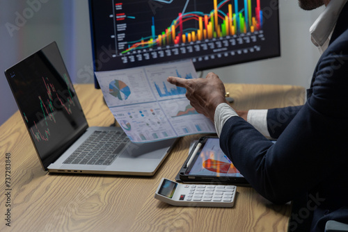 Wallpaper Mural Screenshot of buying stocks and futures markets in Thailand Torontodigital.ca