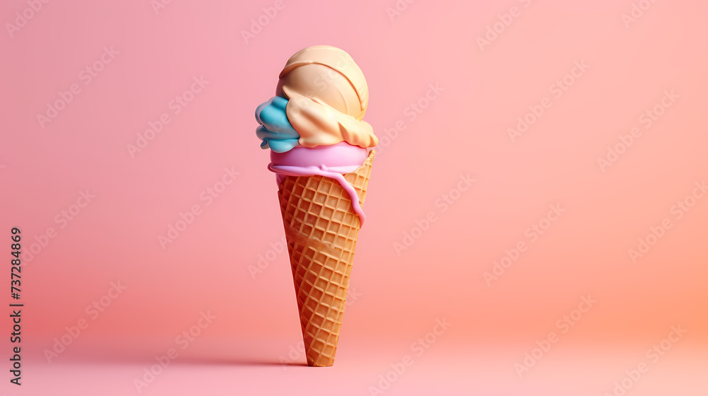 Tempting ice cream Tempting ice cream