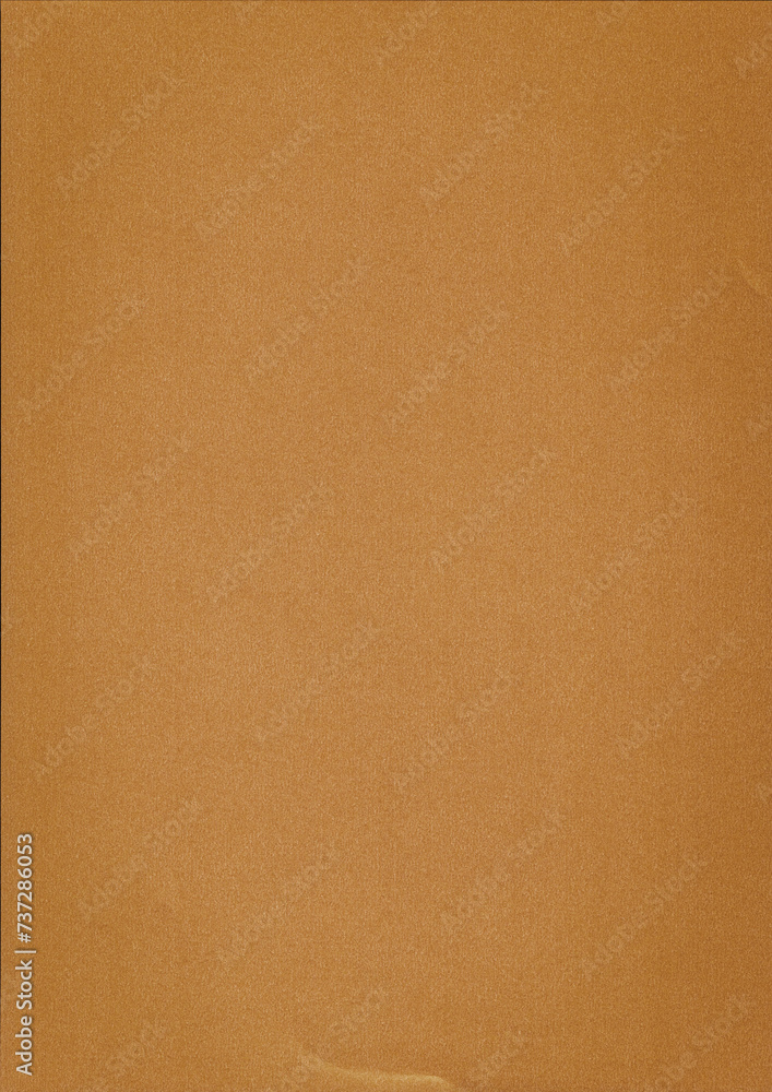 Fototapeta premium orange blotter paper, separator sheet with soft folding marks.