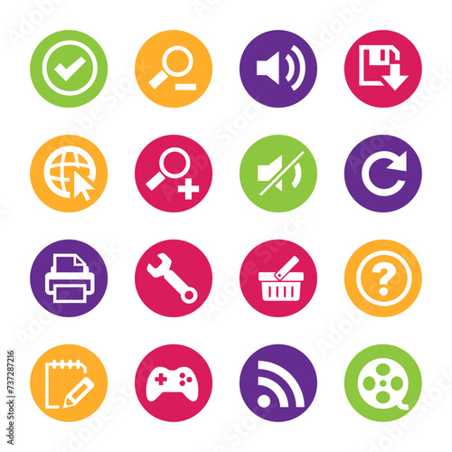 icons for web and mobile applications