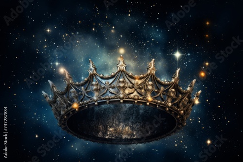 A crown of stars representing celestial power photo