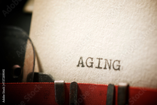 Aging concept view © WINDCOLORS