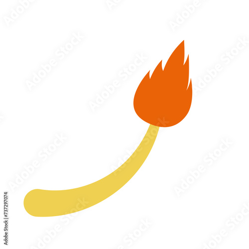 Cartoon lion tail icon