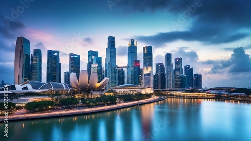 singapore skyline © HeriAfrilianto
