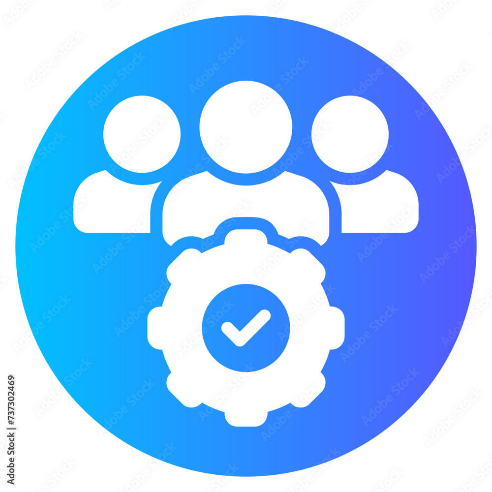 professional services gradient icon professional services gradient icon