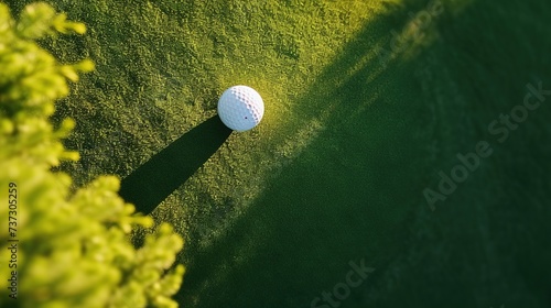 Focus on the Golf Ball