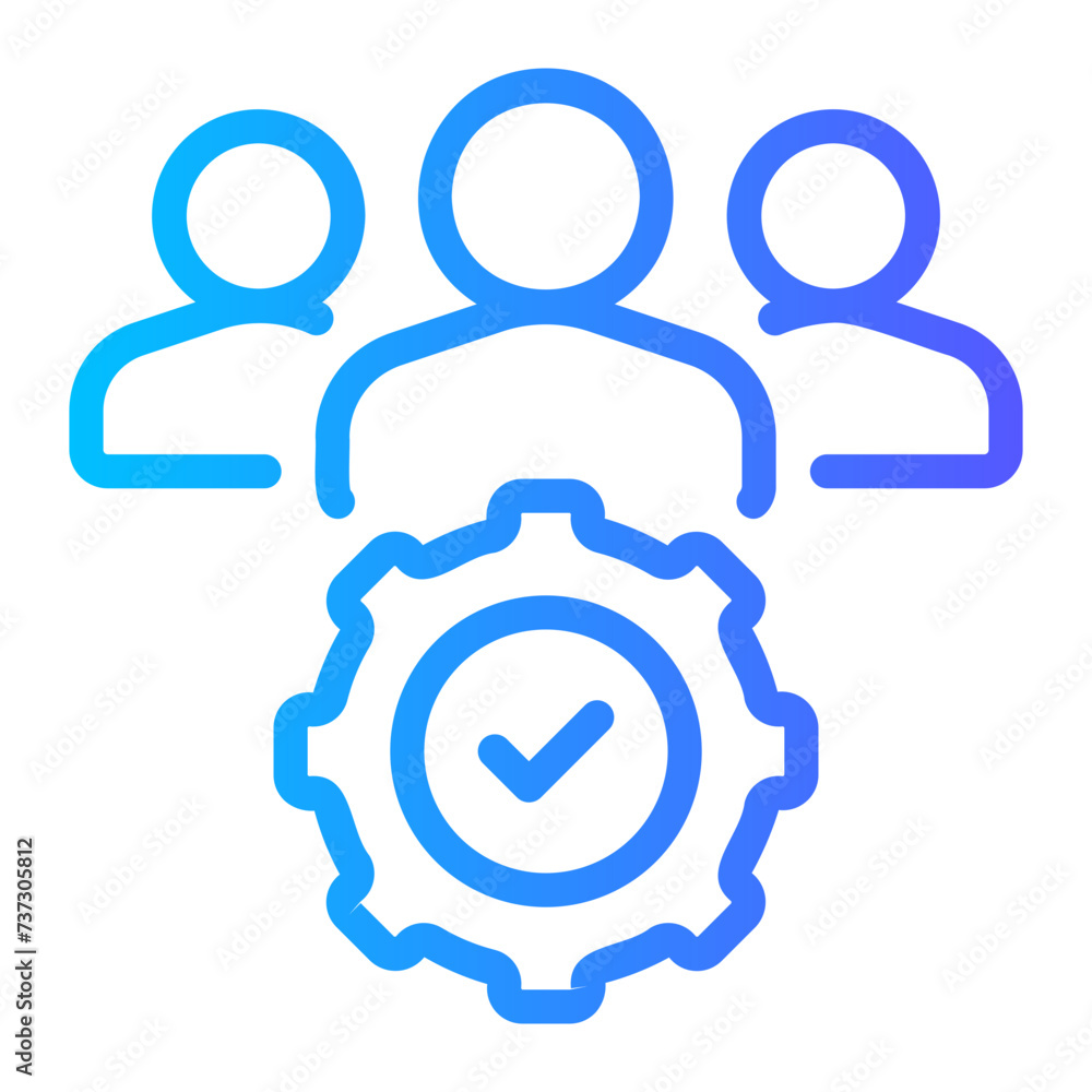 professional services gradient icon professional services gradient icon
